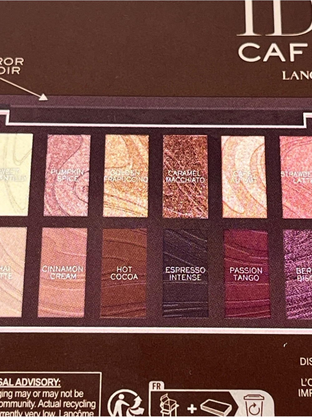 Lancome Idole Cafe Crush Eye Makeup Platte (12 Shades) x Sheika Daley 2025 NIB - Picture 7 of 11